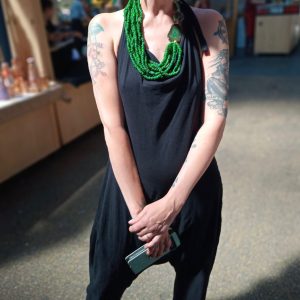 Akra Artisan Verdant Statement Necklace