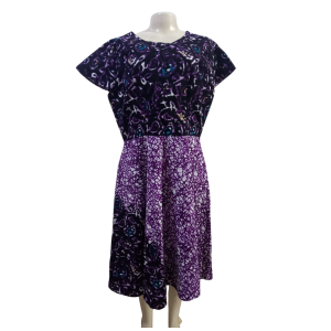 The Amara A-Line Midi – Regal Amethyst